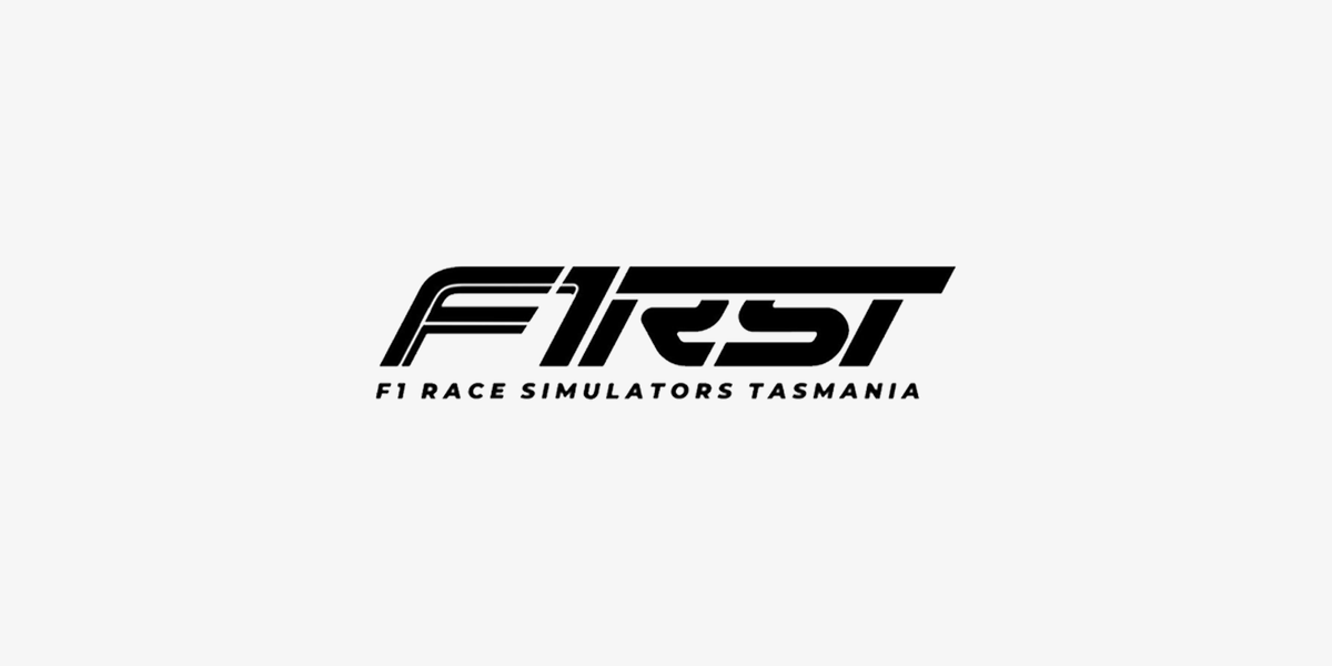 F1RST F1 Race Simulators Tasmania Logo